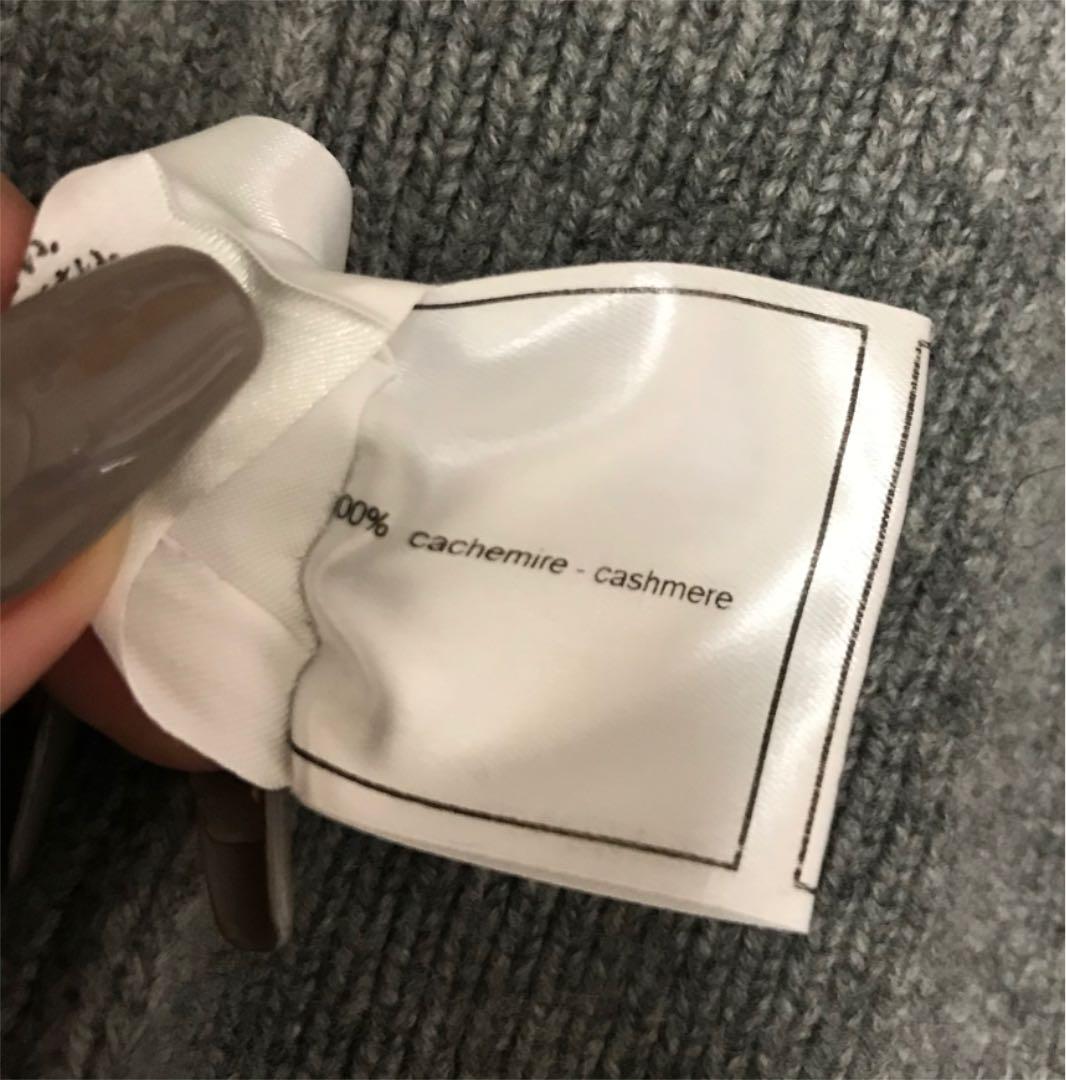 得価最安値 CHANEL シャネル カシミア ニット カーディガン コート 美品 JIQZu-m29751210765 定番得価