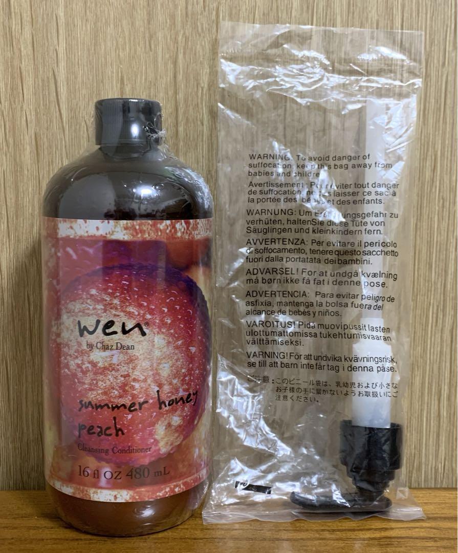 WEN クレンジング コンディショナー ハニーピーチ 480ml　2本 最 安値コスメ・美容 - 【未開封品】wen ウェンクレンジング