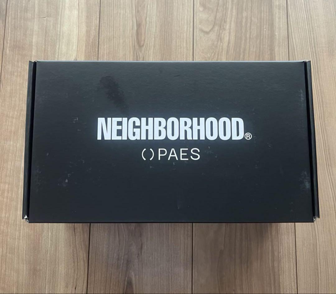 NEIGHBORHOOD NH X PAES FLIPFLOP 28 ブラック黒