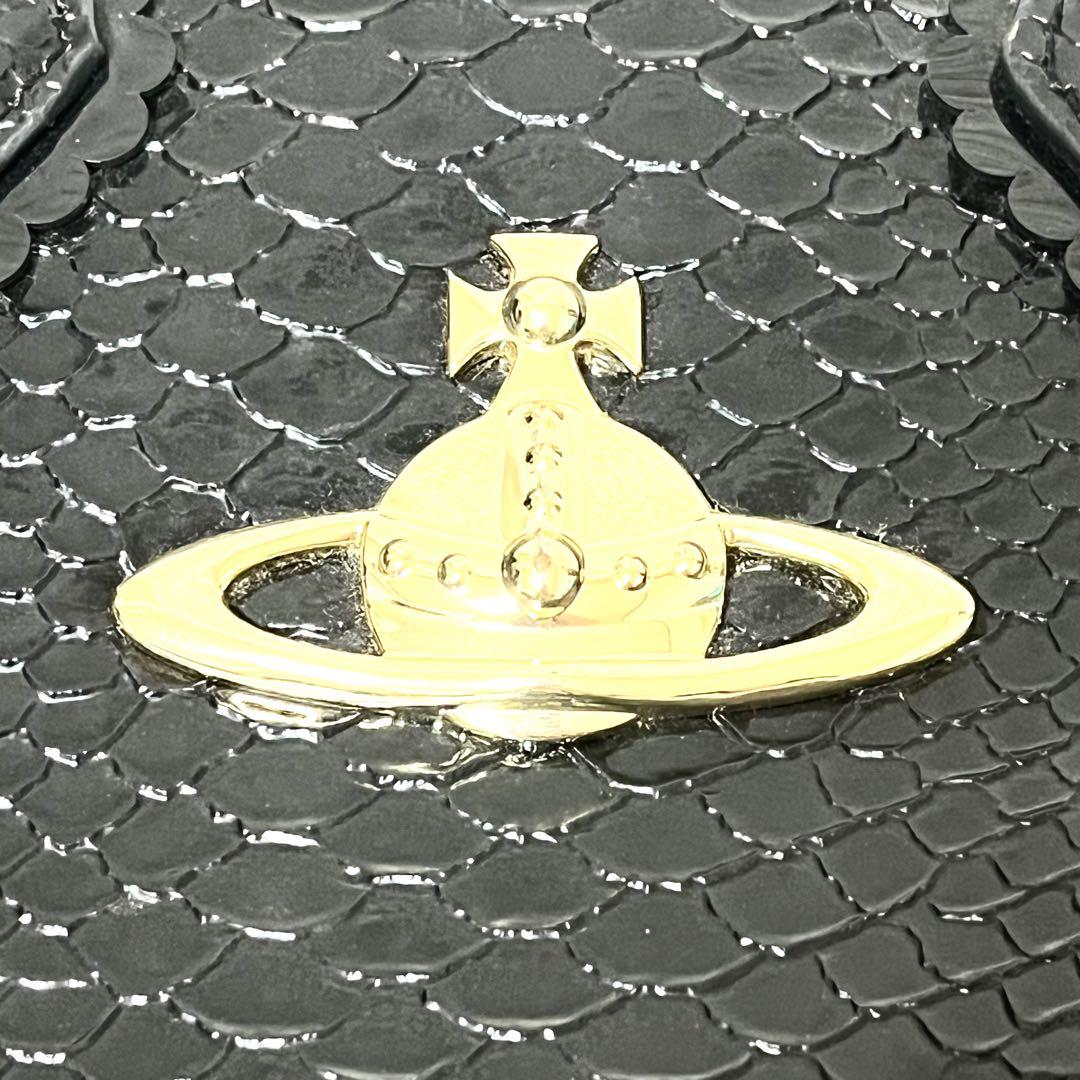 ✨希少✨ vivienne westwood ハンドバッグ オーブ 金ロゴ
