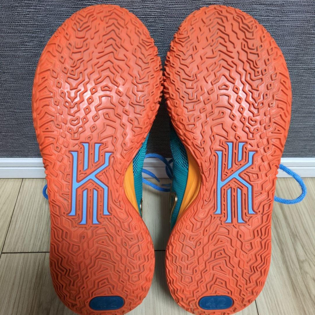 NIKE Kyrie 7 バスケットボールシューズ 青/オレンジ NIKE Kyrie 7 バスケットボールシューズ 青/オレンジ