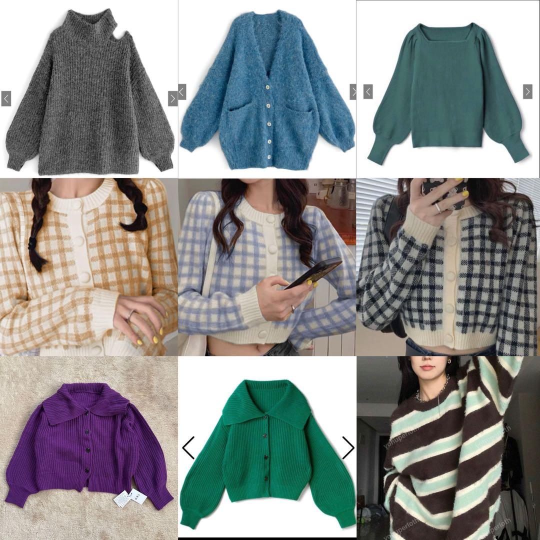 GRL SHEIN 長袖ニットセット レディース SIZE GRL