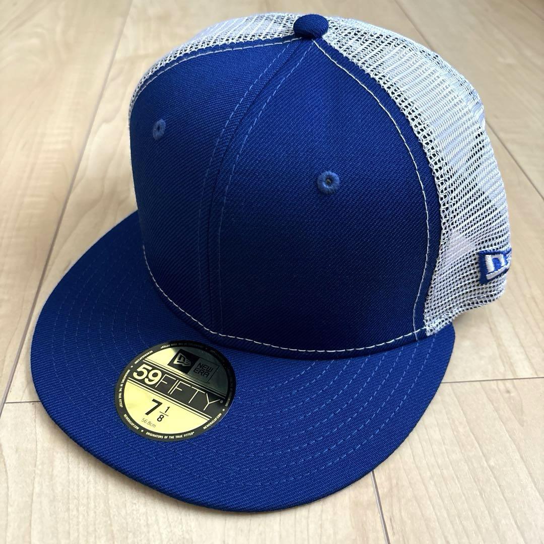 【新品】ニューエラ 59fifty メッシュキャップ ロイヤルブルー＆ホワイト