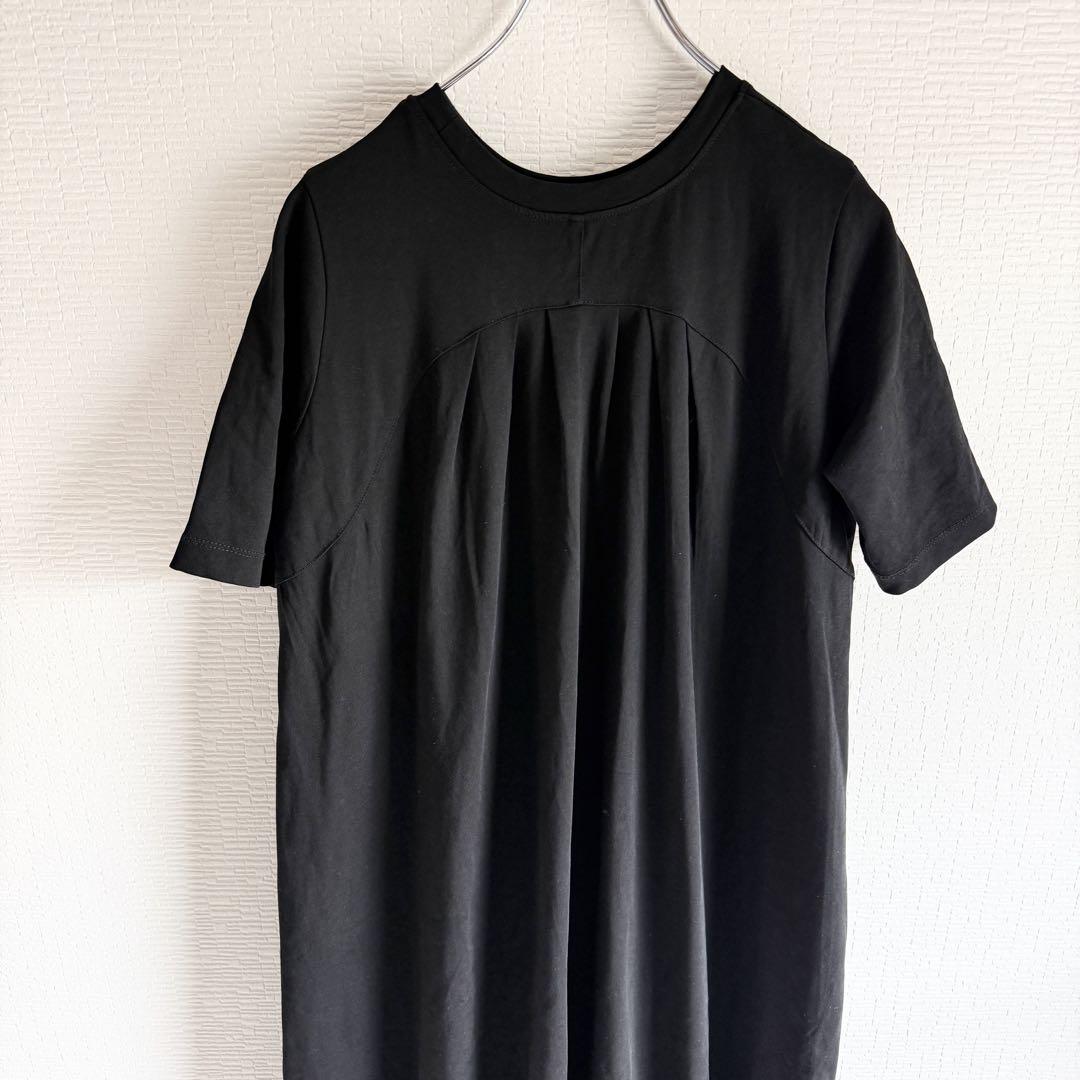 ブラック Tシャツワンピース