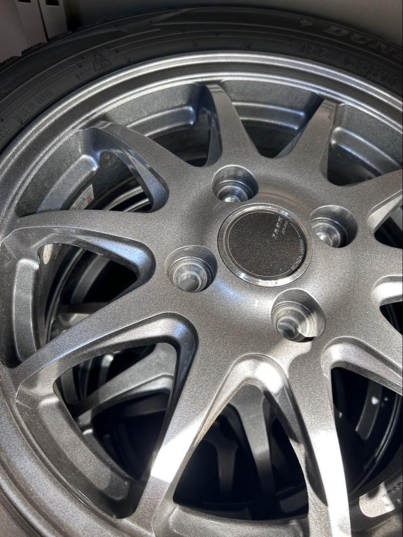 DUNLOP スタッドレスタイヤ 155/65R14 4本セット