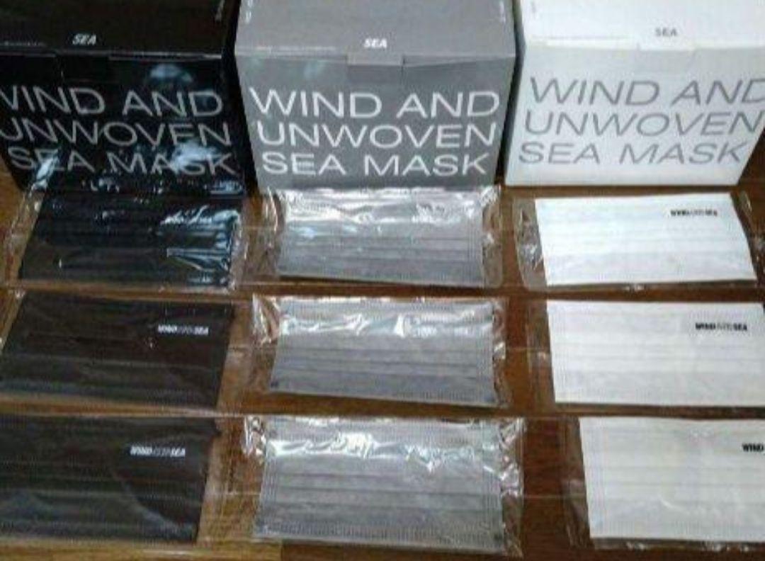 WIND AND SEA UNWOVEN MASK  ウィンダンシーマスク