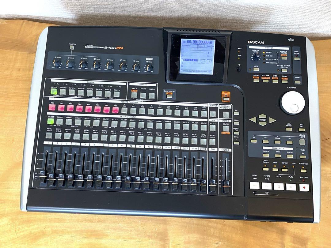 TASCAM　2488neo マルチトラックレコーダー 故障品