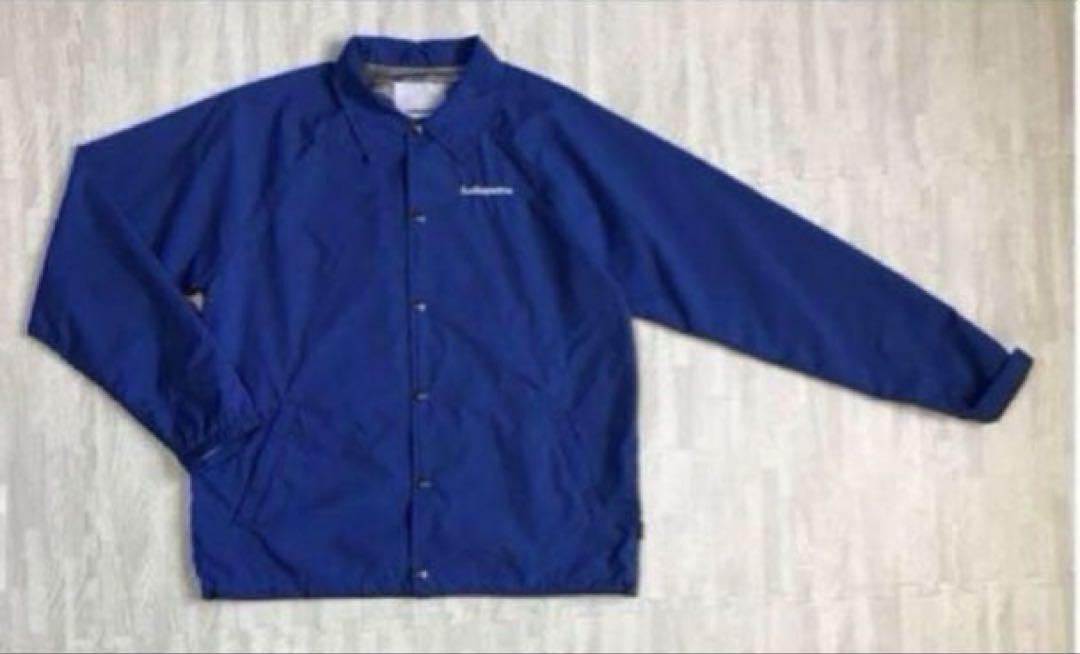 美品 Lafayette ラファイエット コーチ ジャケット ナイロン M 青