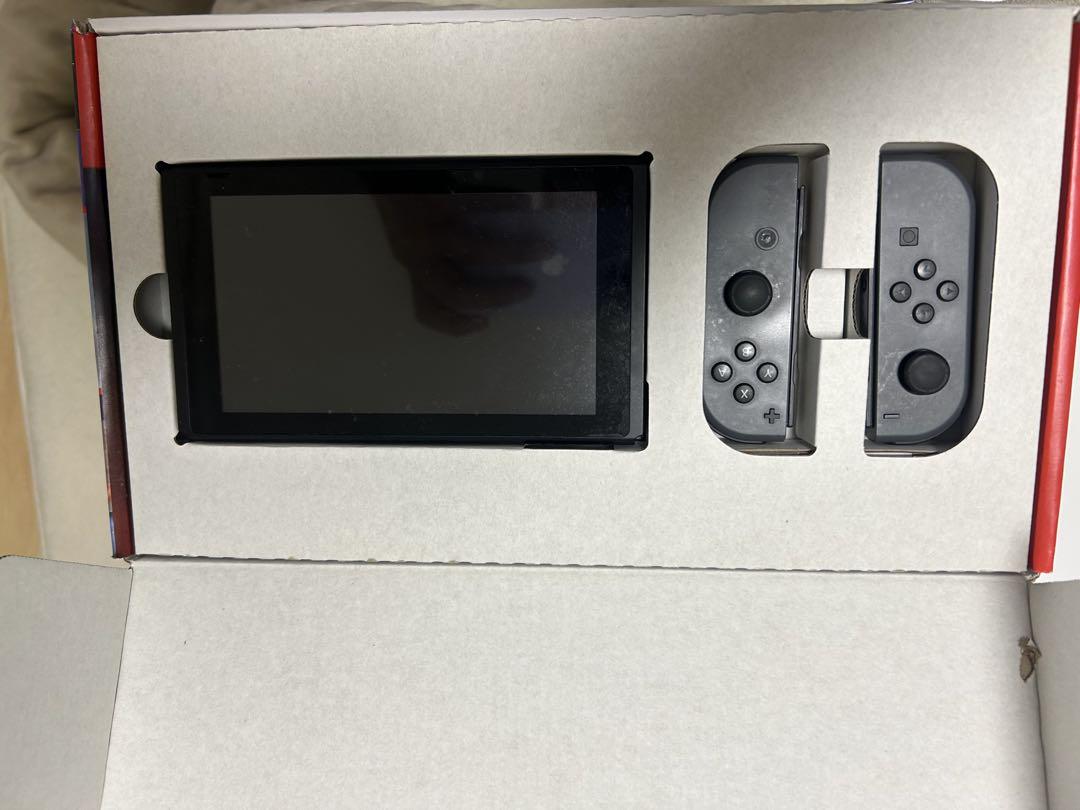 Nintendo Switch グレー 本体 HDMIケーブル付き