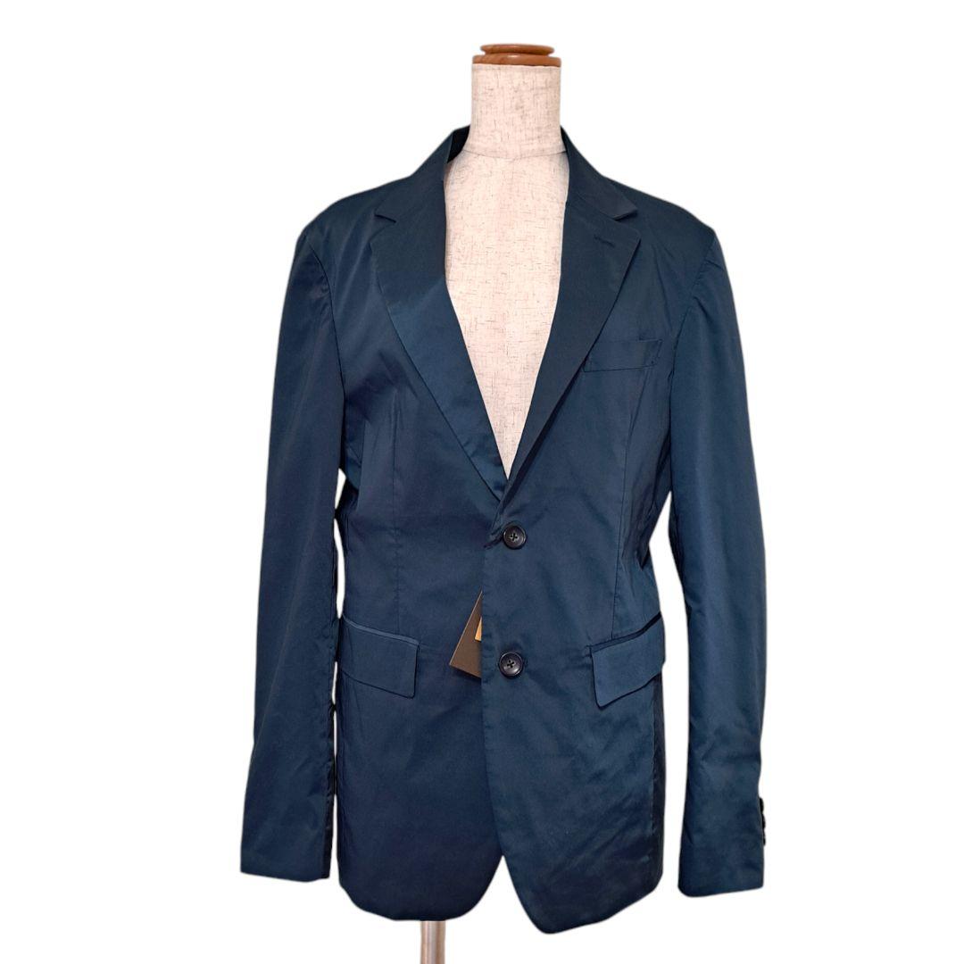 【新品タグ付】COMME CA MEN　テーラードジャケット　M　シングル　深緑