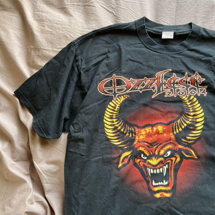 爆買い豊富な バンT × black sabbath 4ATdu-m29761281237 2004 ozzy osbourne 爆買い新作