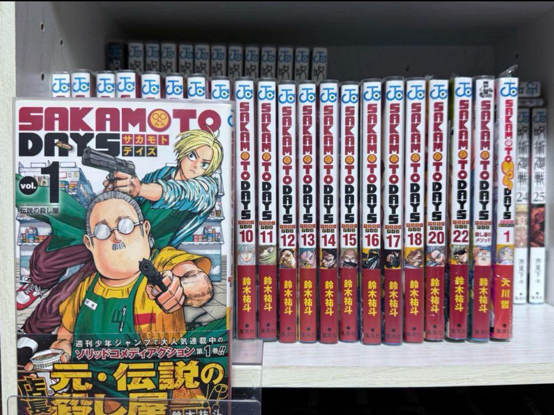 抜け有】SAKAMOTO DAYS（サカモトデイズ）1~22巻+小説 - メルカリ