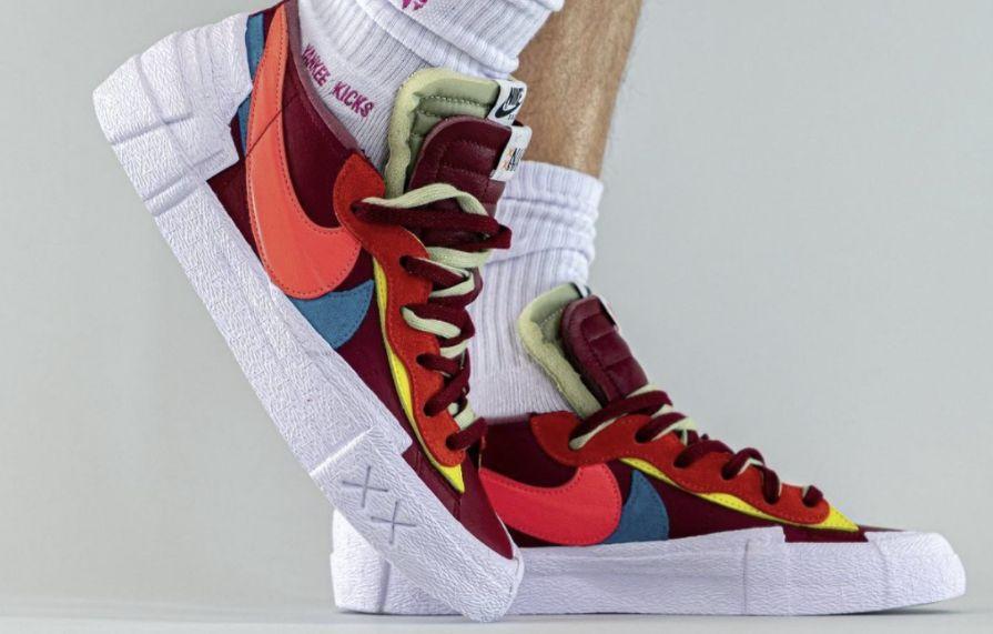 します↟ 24.5 × Nike Blazer Lowスニーカー YmUaE-m29765877317 KAWS × sacai けできませ