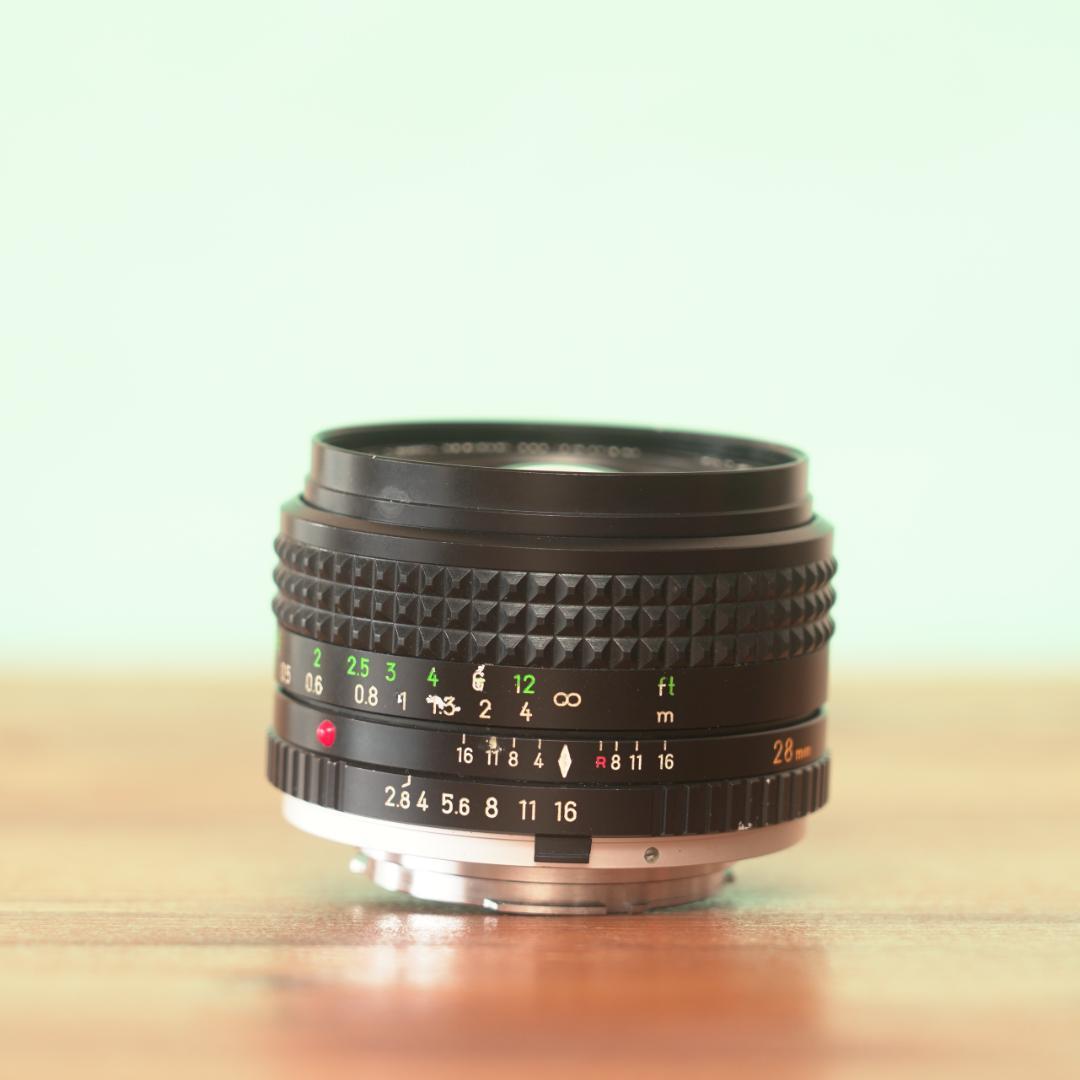 昔のレンズをミラーレスで楽しむ】ミノルタ G-ROKKOR 28mm f/3.5