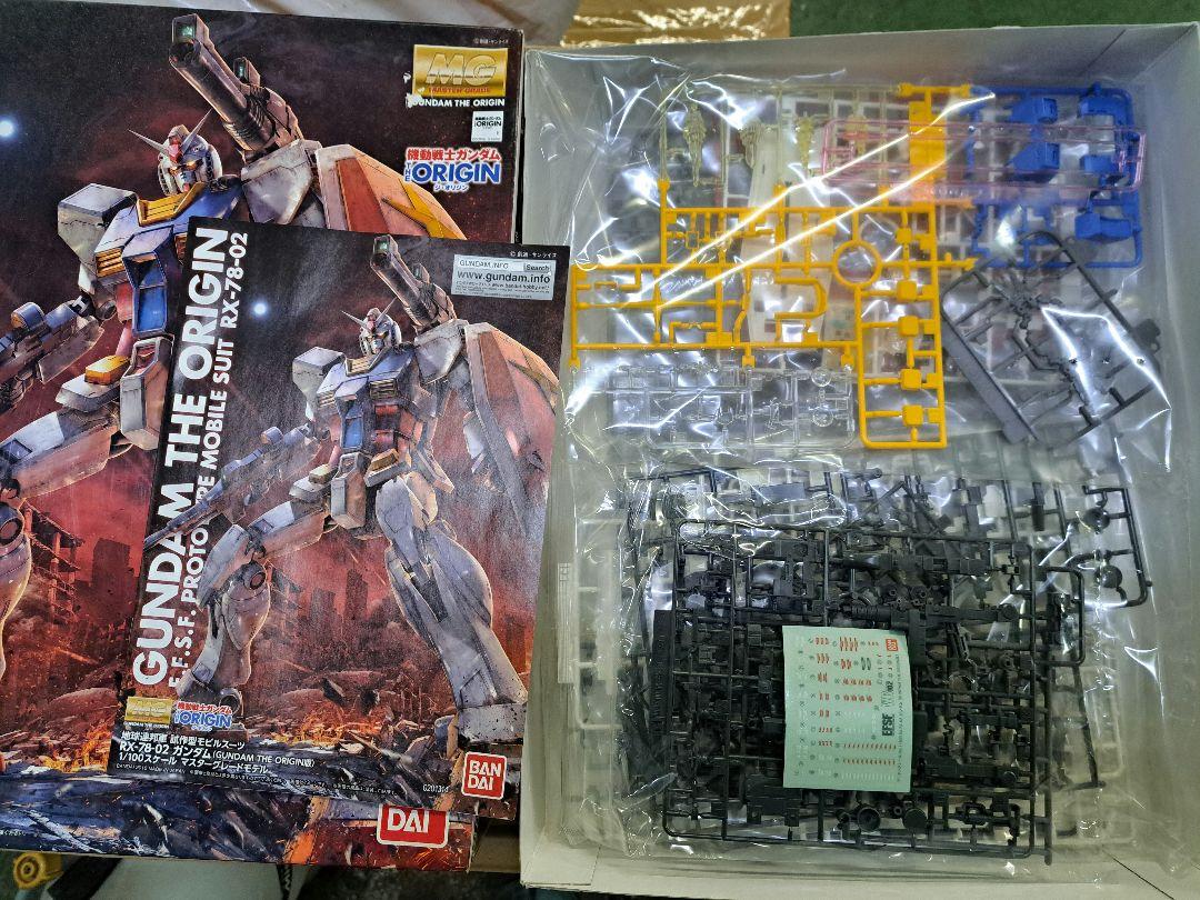 MG ガンダムオリジン　ガンダムRX-78-02　未組立