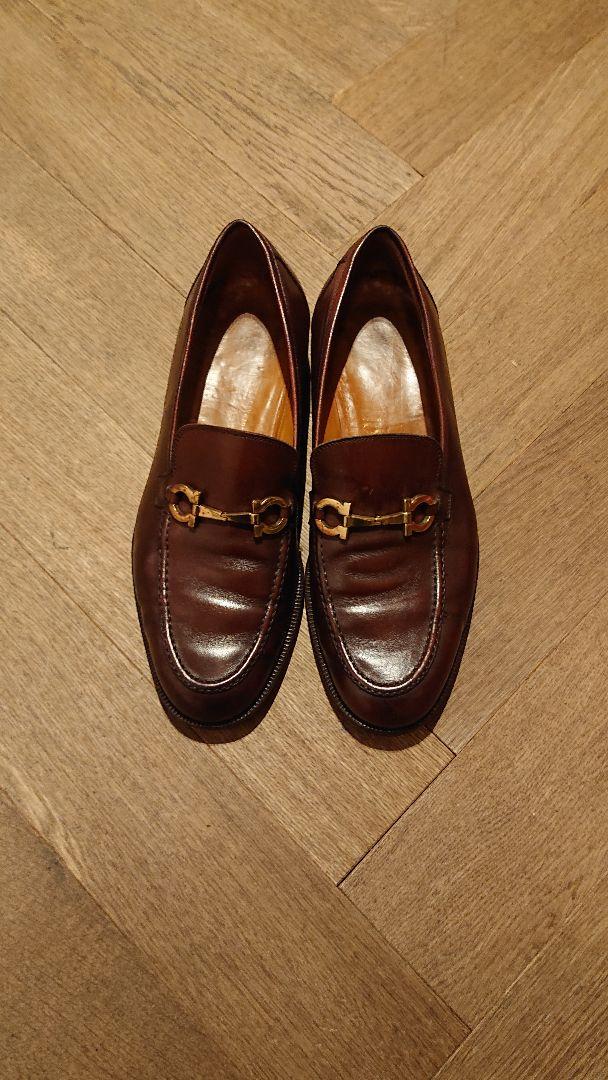在庫正規品 Salvatore Ferragamo used 90's ビットローファー nc3t7-m29770345707 人気SALE正規品