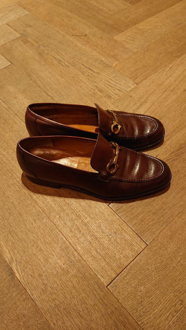在庫正規品 Salvatore Ferragamo used 90's ビットローファー nc3t7-m29770345707 人気SALE正規品