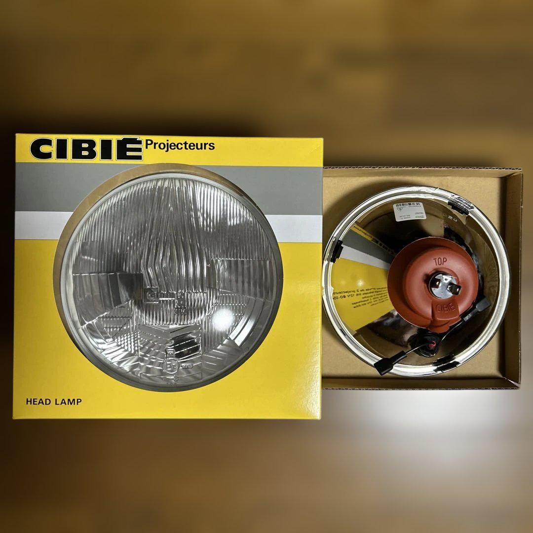 【未使用品】CIBIE シビエ HZ24 2灯丸形ヘッドランプ ２個