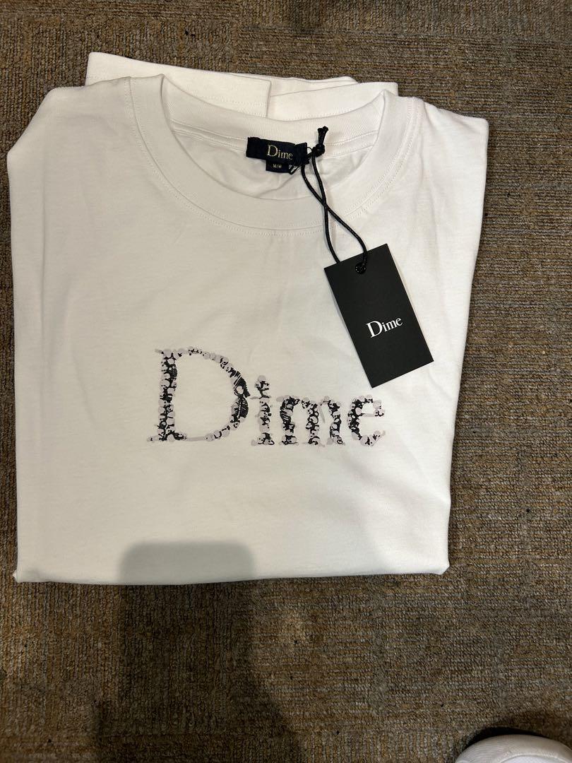 【Dime】 クラシック スカル ロゴ コットン Tシャツ Dime】 クラシック スカル ロゴ コットン Tシャツ