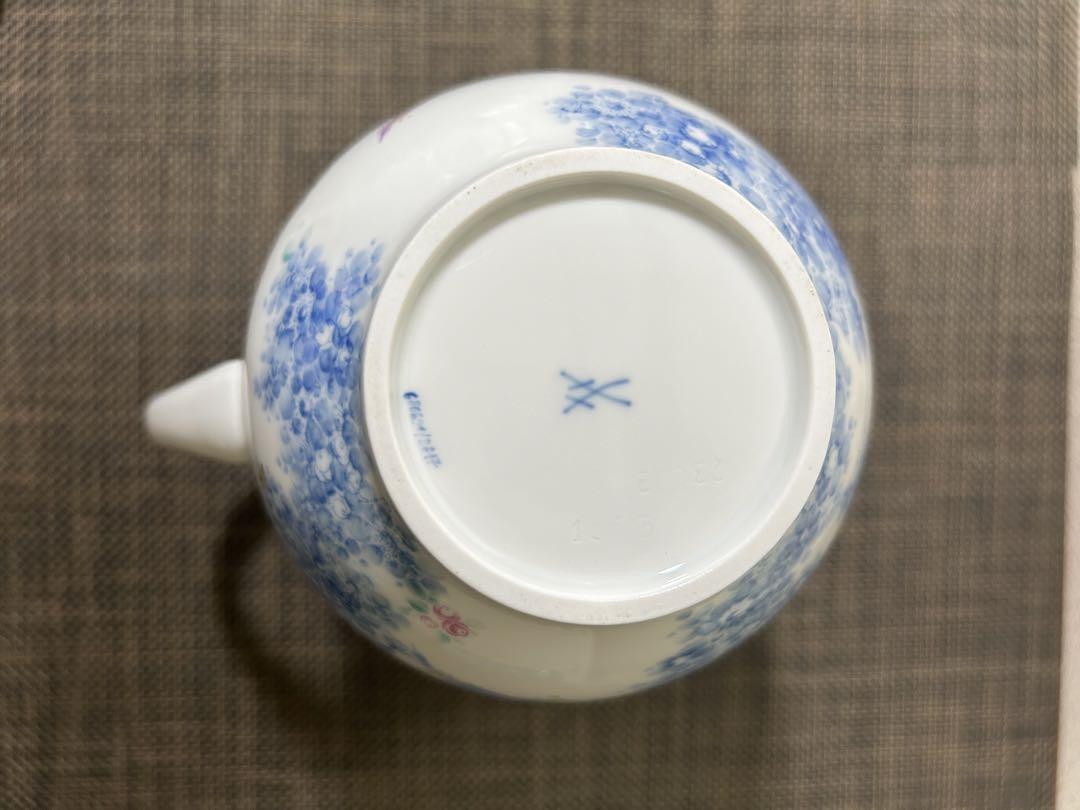 マイセン陶器製 ティーセット 3点セット 花柄