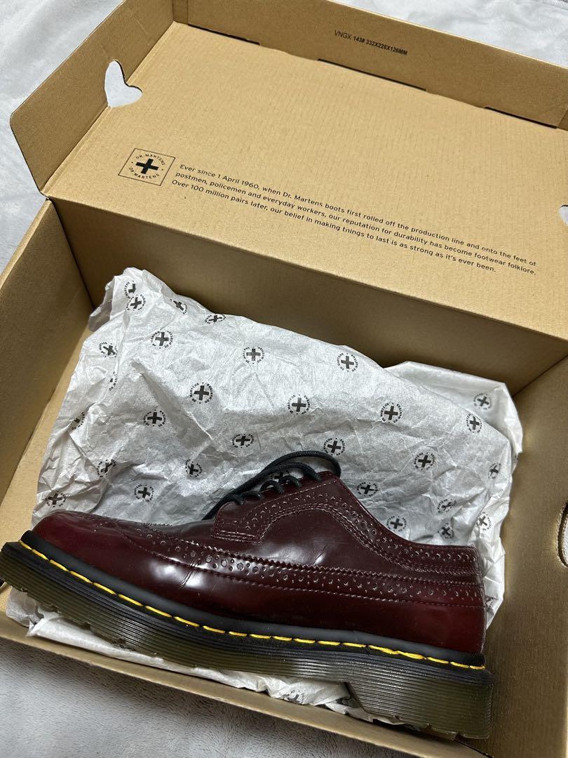 Dr. Martens VEGAN 3989 チェリーレッド UK6(25cm)