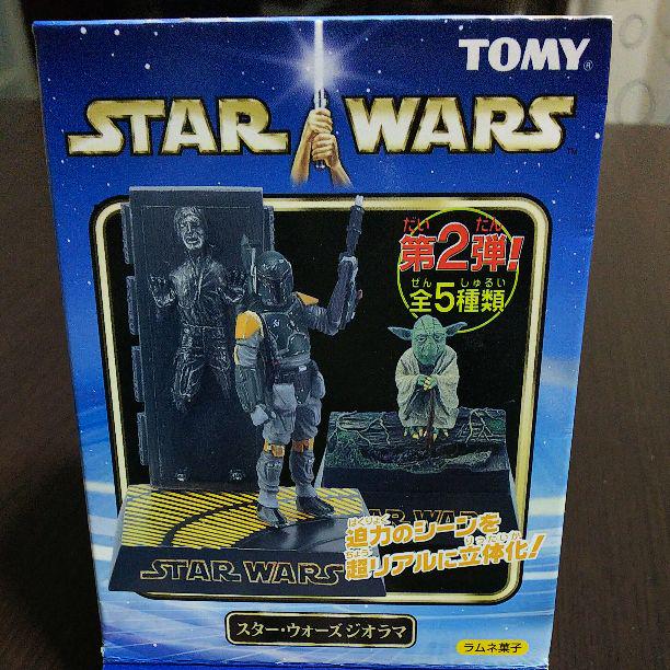 希少　スター・ウォーズ 　ジオラマ　トミー食玩　新品　第一弾コンプリート5個 希少 スター・ウォーズ ジオラマ トミー食玩 新品 第一弾