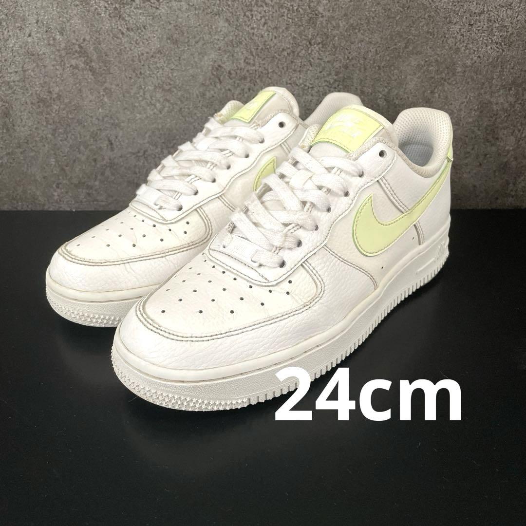 【24cm中古】ナイキ エアフォース1 ロー ホワイト NIKE(ナイキ) / ローカットスニーカー/24cm/ホワイト/レザー