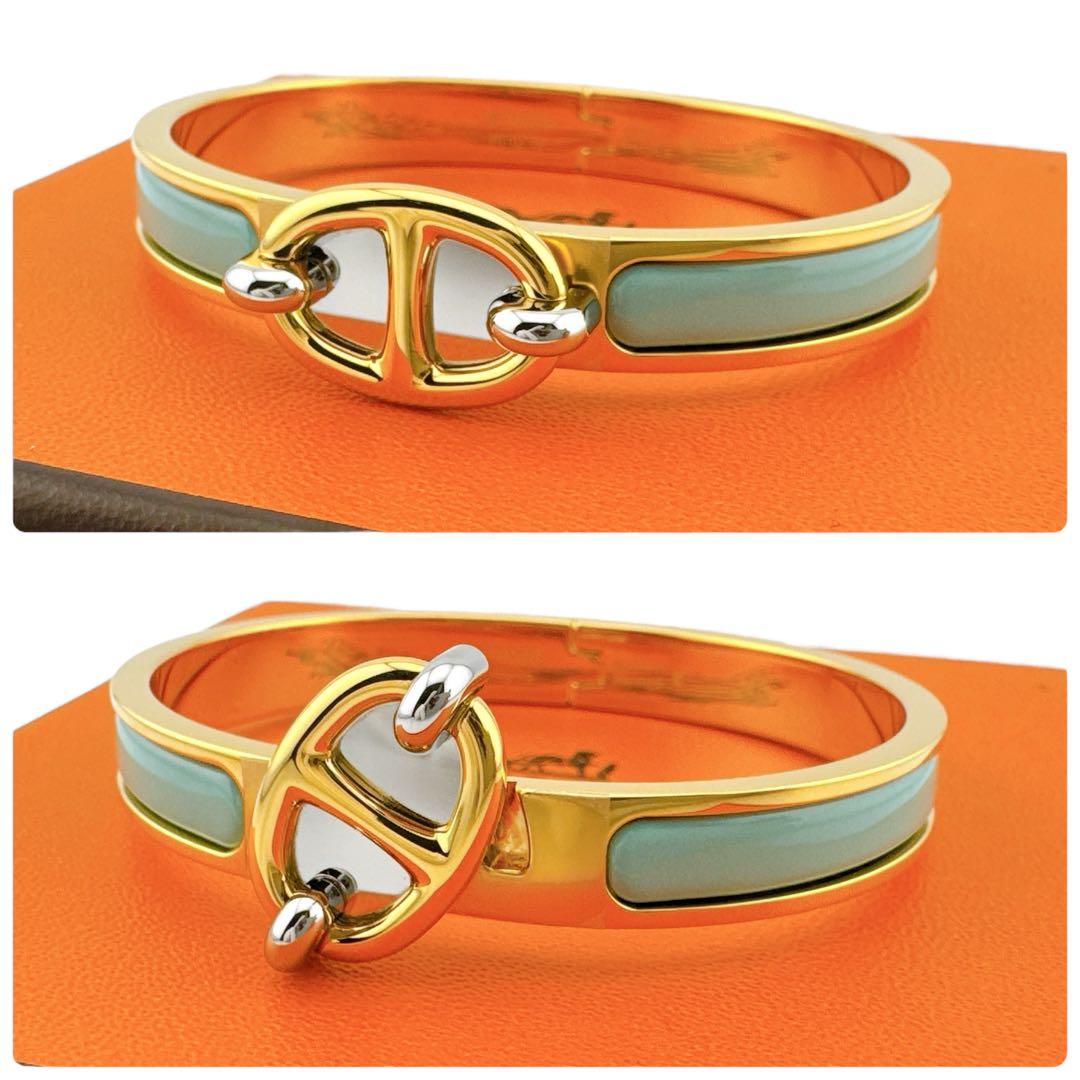 エルメス エナメル ミニ・クリック シェーヌ・ダンクル PM ブレスレット エルメス エナメル ミニ・クリック シェーヌ・ダンクル PM ブレスレット