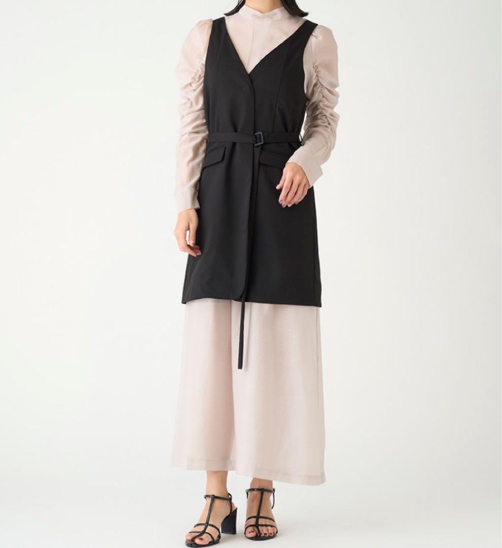 snidelセットアップ 3点 ワンピース SWFO231098 BLK - メルカリ