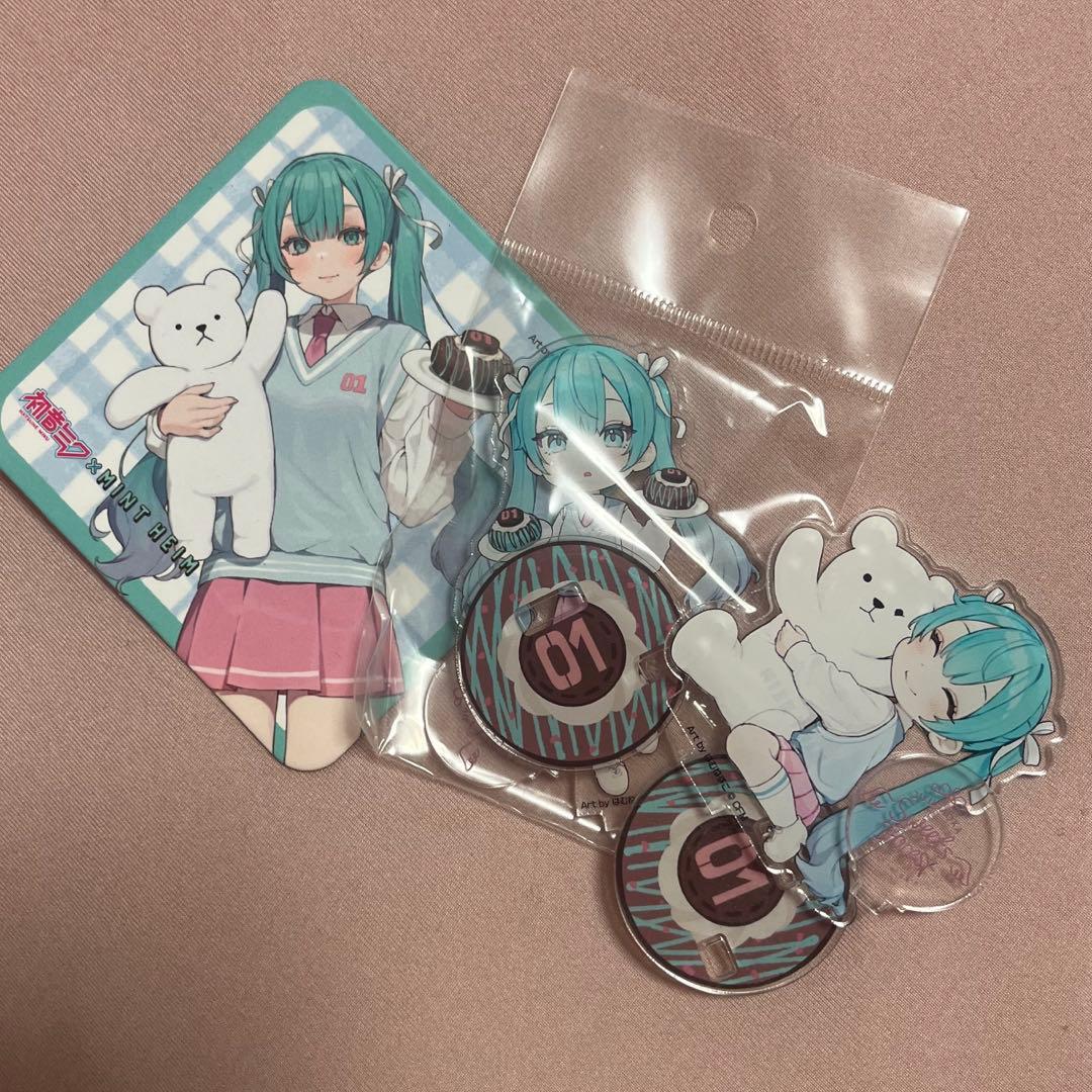 初音ミク HATSUNE MIKU タペストリー ミントハイム 等身大 アクスタ