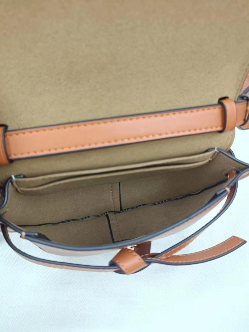 ロエベ LOEWE ショルダーバッグ ゲートデュアルバッグ ミニ タン 画像4