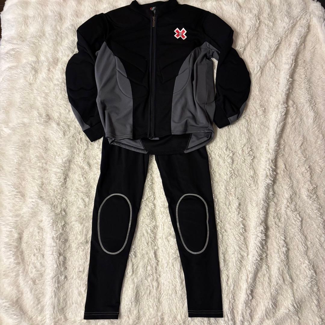 X Games プロテクタージャケットとレギンスセットMサイズ目立った傷や汚れなし