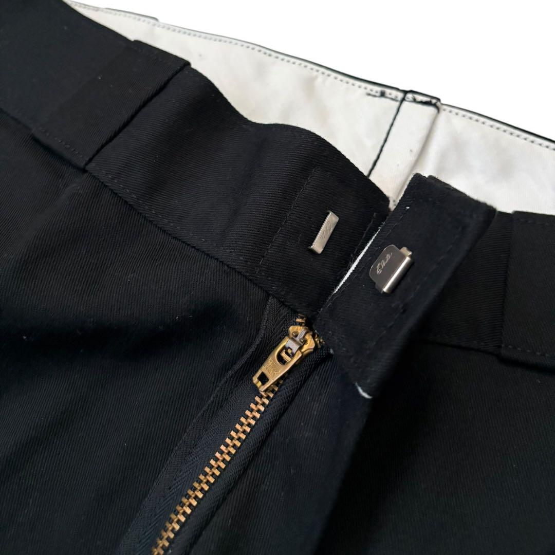 90’s USA製 Dickies 874 ブラック チビタグ w34