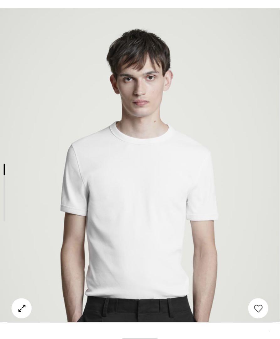 SLIM-FIT RIBBED HENLEY T-SHIRT スリムフィット リブ編み