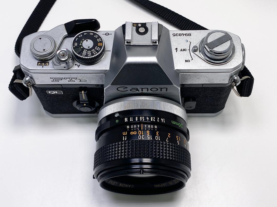 Canon FTb フィルム一眼レフカメラ 50mmレンズ付き - メルカリ