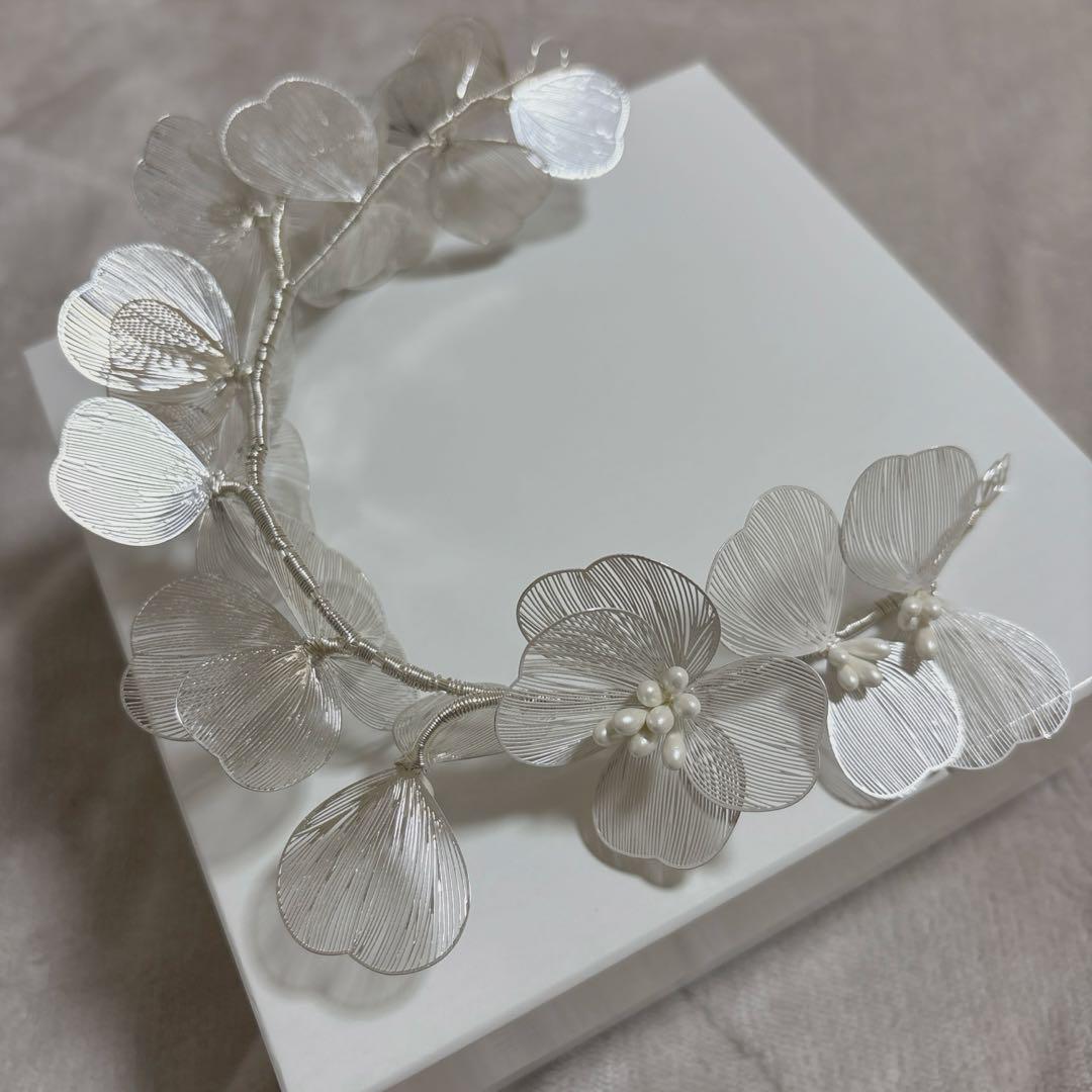 ウェディング ヘアアクセサリー ヘッドドレス ワタベウェディング