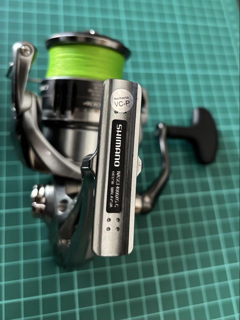 SHIMANO 21ナスキー 4000XG 純正替えスプール付き