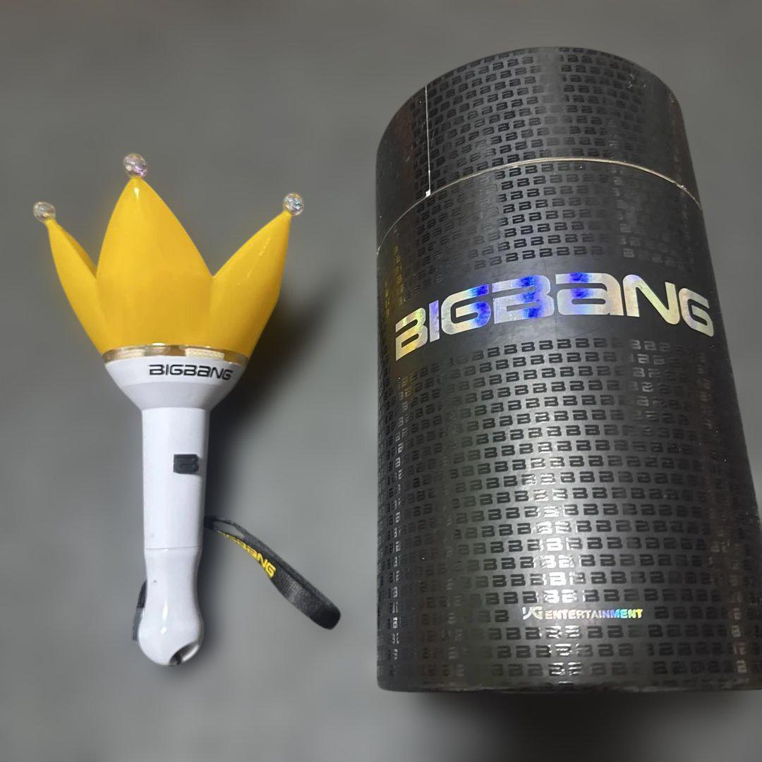 BIGBANG韓国版公式ペンライト ver3 円柱箱、ストラップ付き BIGBANG韓国版公式ペンライト ver3 円柱箱、ストラップ付き