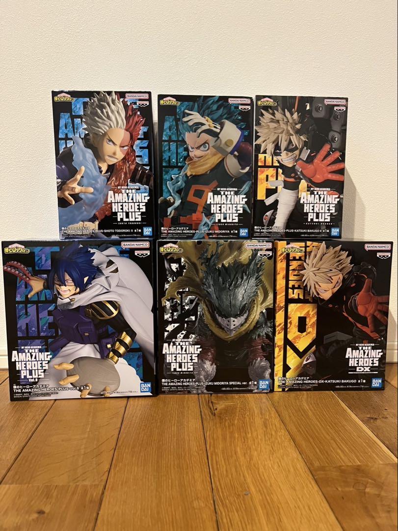 僕のヒーローアカデミア AMAZING HEROES PLUS 6体セット