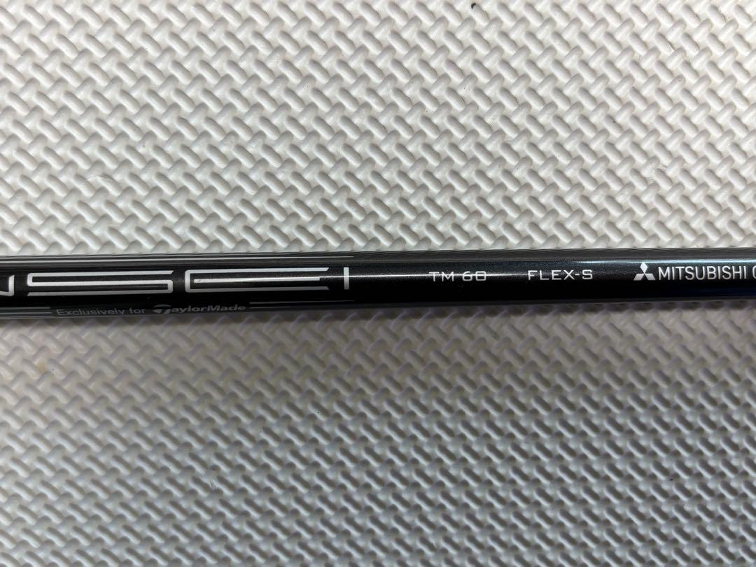 テンセイ　レッド　TM60S ユーティリティ用　テーラーメイドスリーブ付き