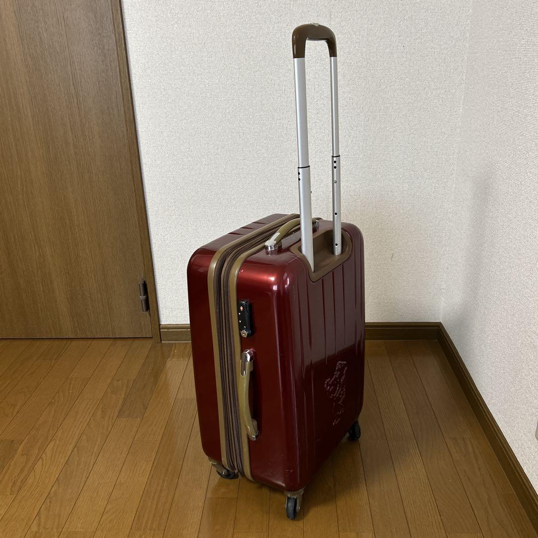 スヌーピー キャリーケース ワインレッド