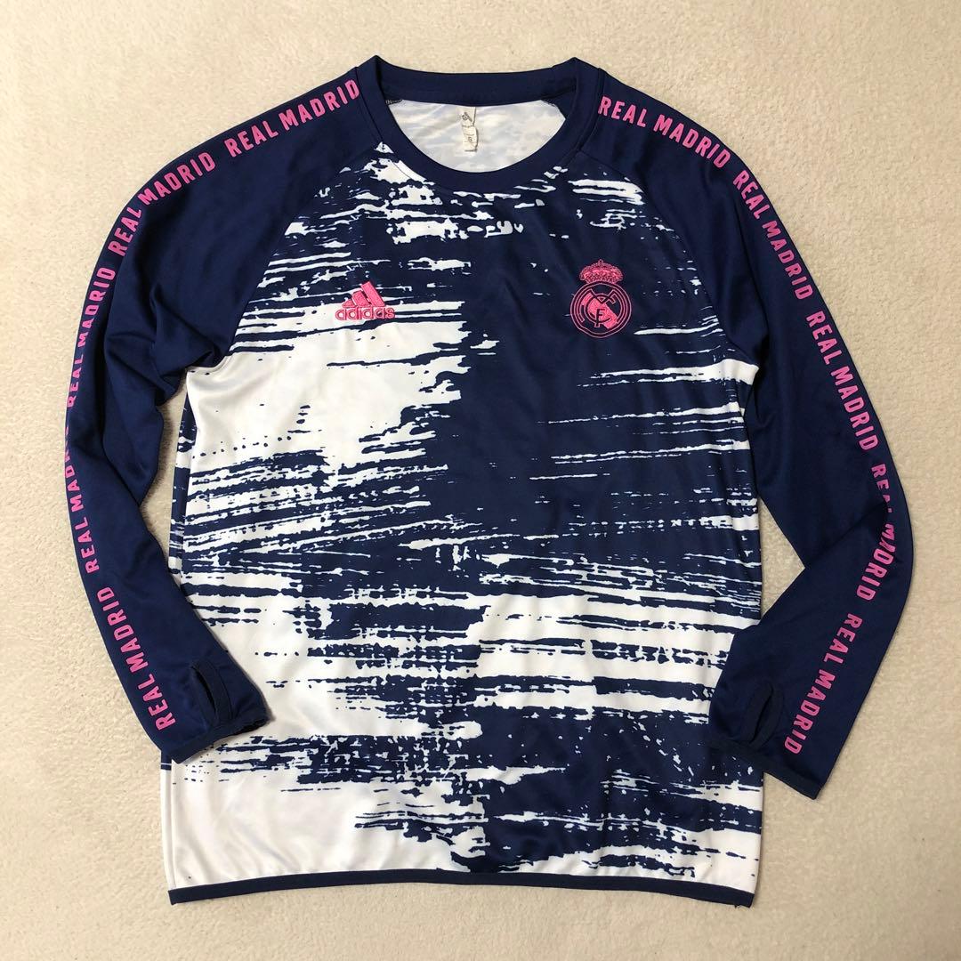 【極レア】y2k/adidas×レアルマドリード/刺繍ロゴ/トレーニングウェア 極レア】y2k/adidas×レアルマドリード/刺繍ロゴ/トレーニングウェア