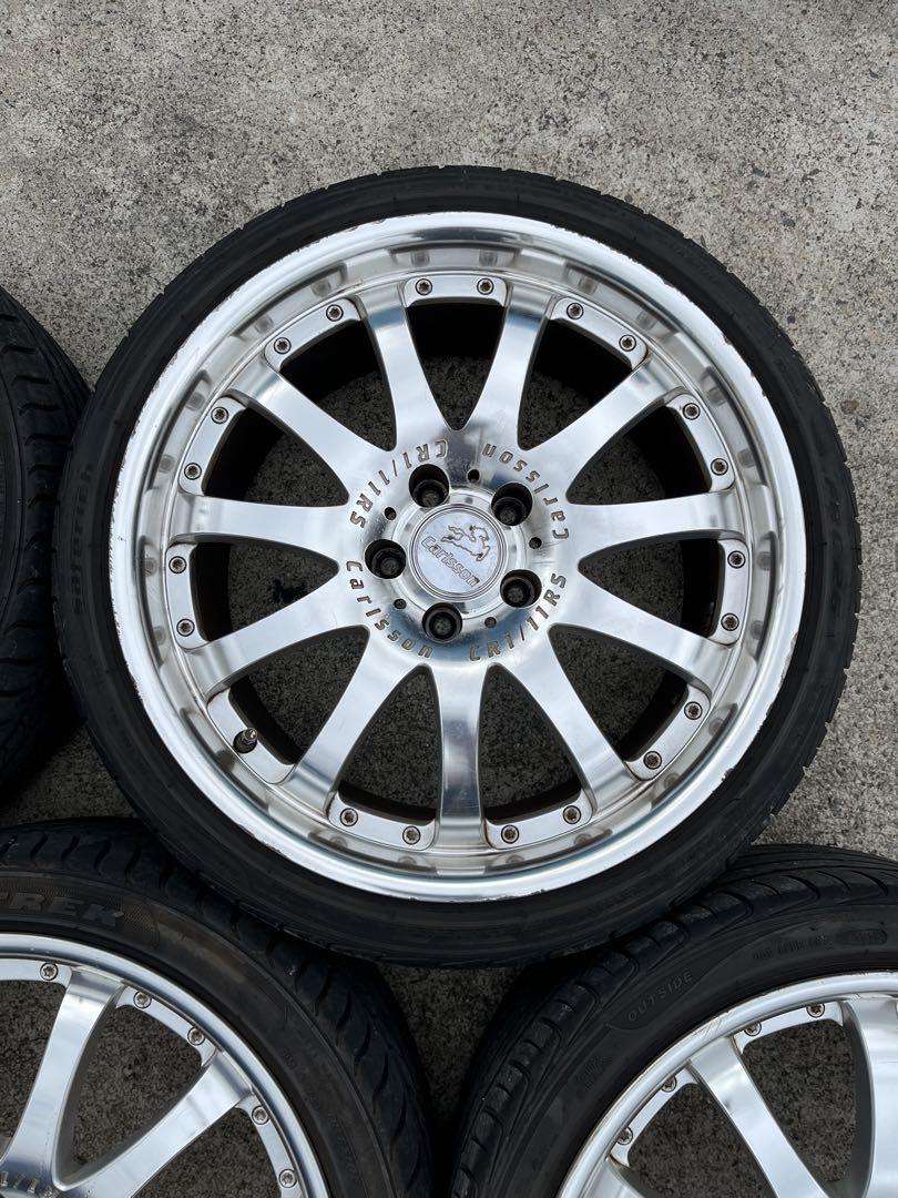 カールソン　CR1/11RS 19インチアルミホイル　クラウンなど