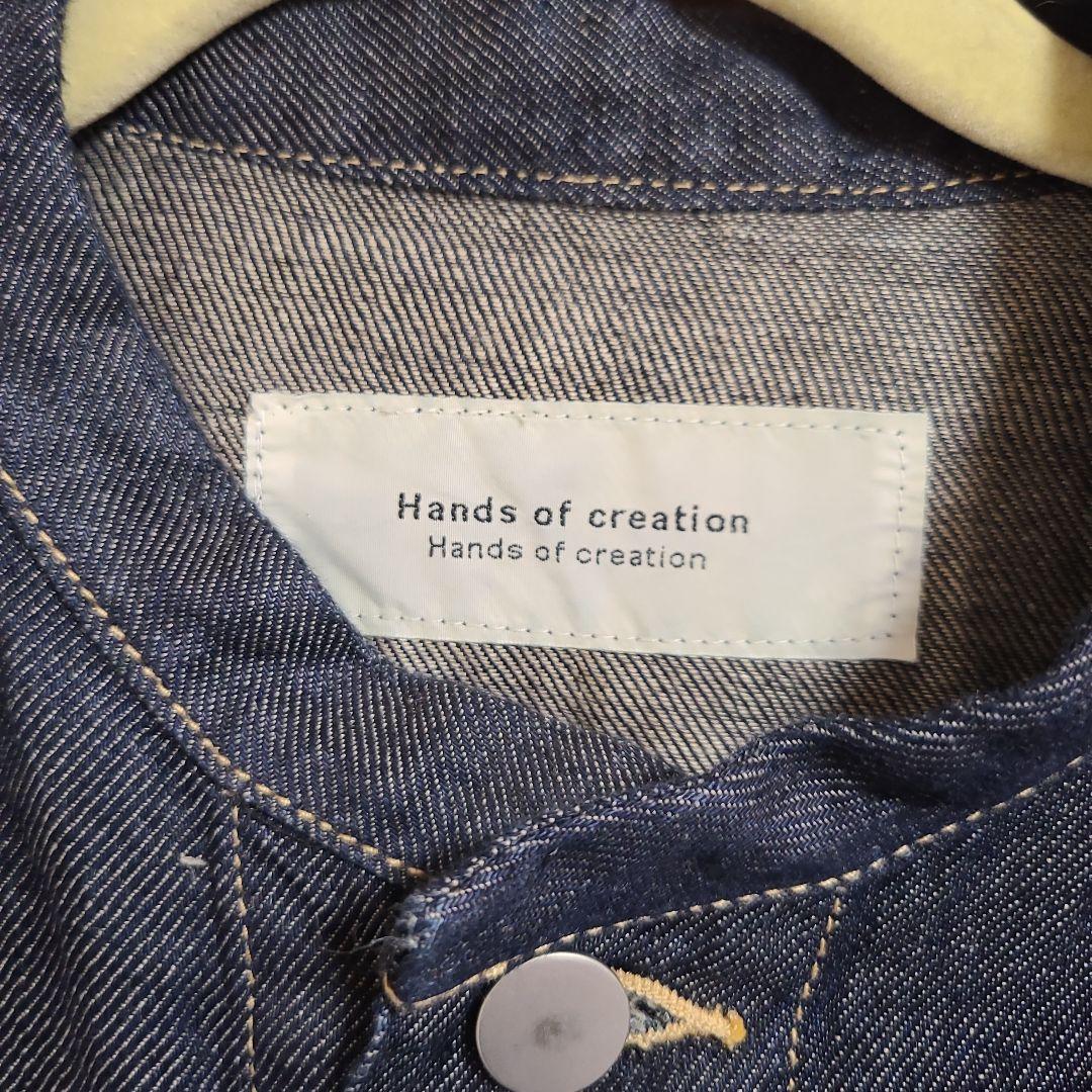 Hands of creation デニムジャケット インディゴ Hands of creation デニムジャケット インディゴ