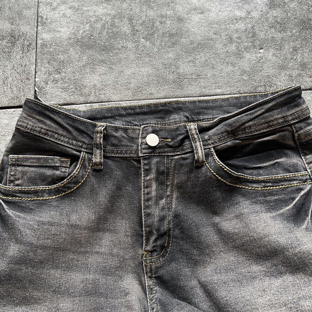 archive grunge fade flare denim pants - メルカリ