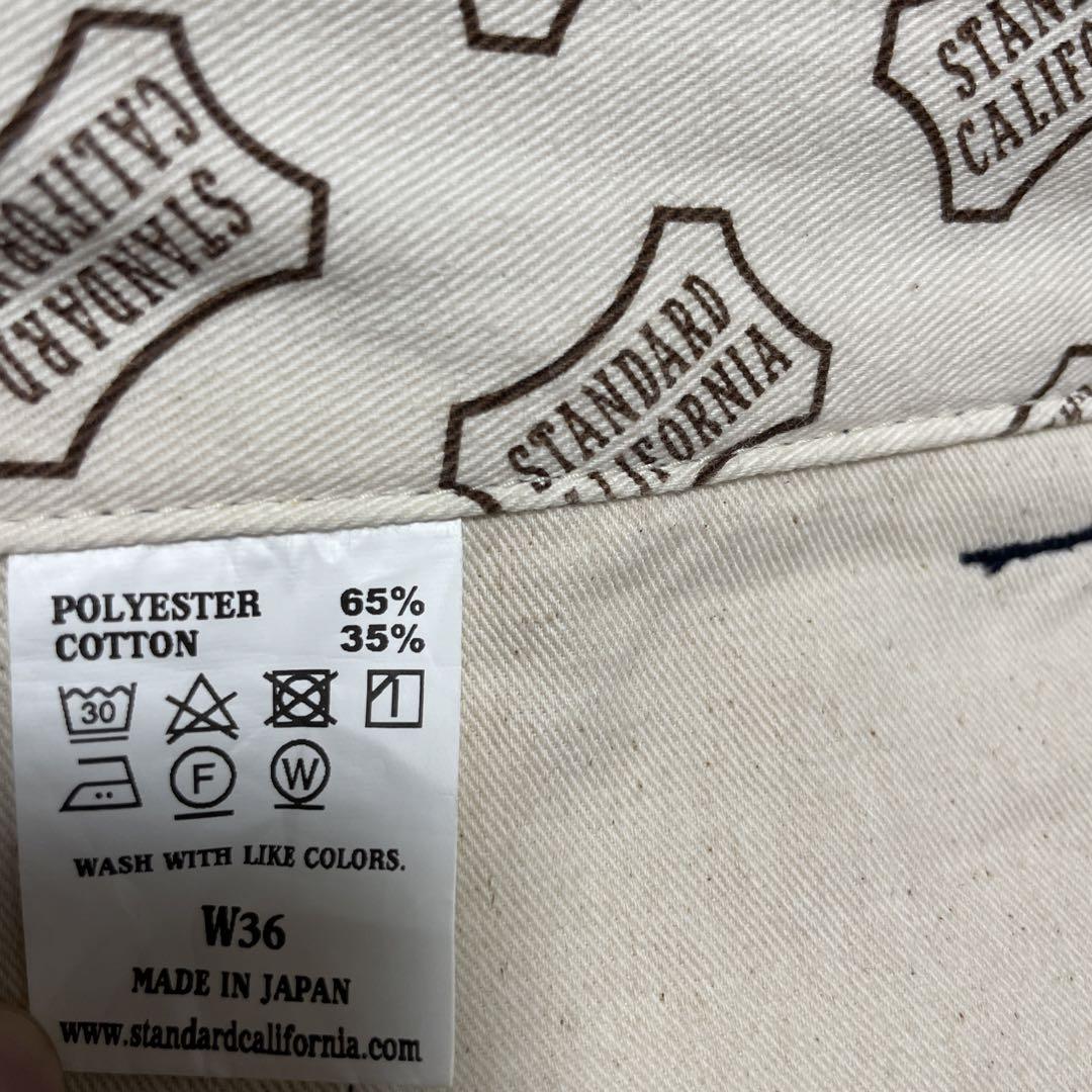 STANDARD CALIFORNIA ネイビー チノパン