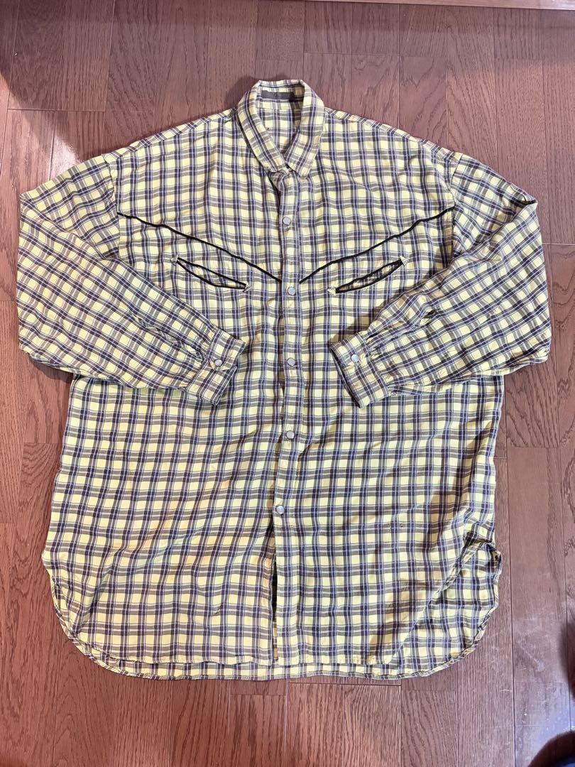 y\'s for men チェックシャツ