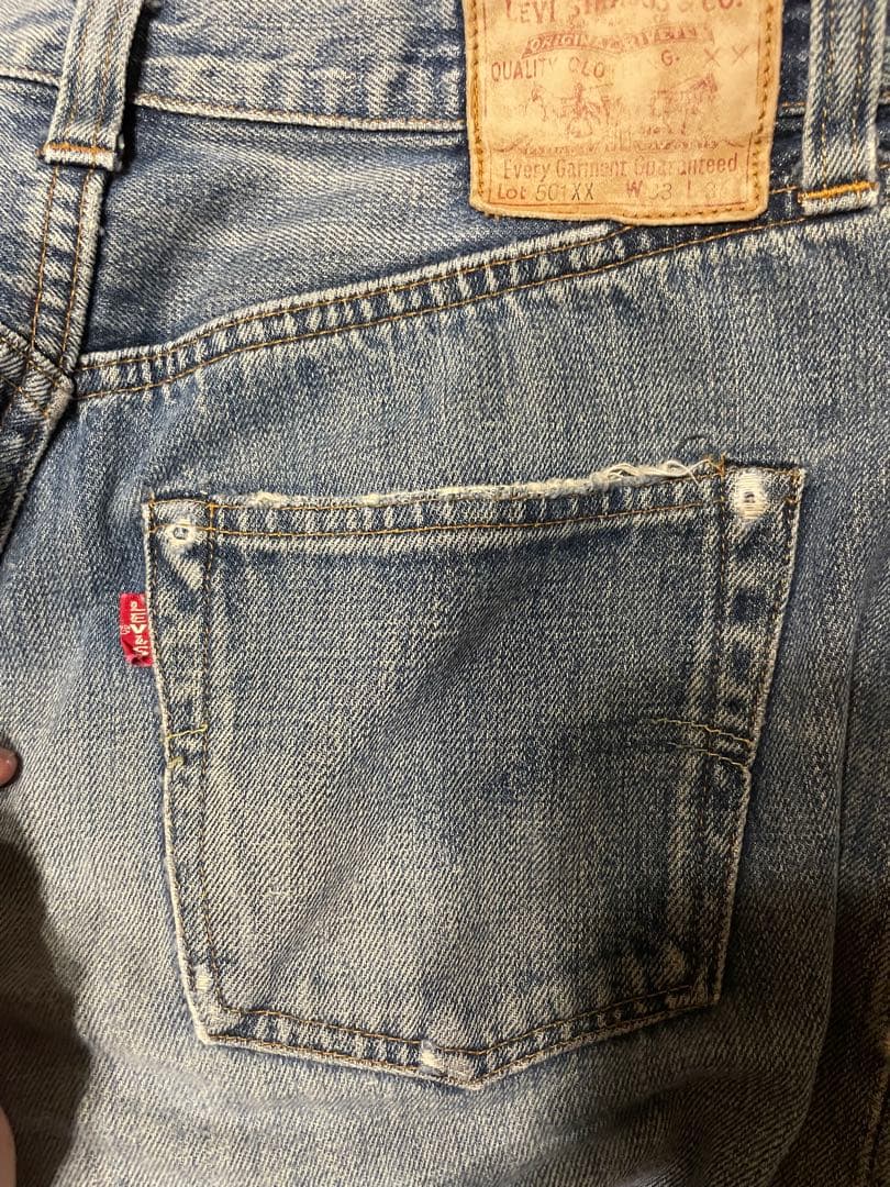 リーバイス 501XX 1947年モデル バレンシア工場 片面タブ リーバイス 501XX 1947年モデル バレンシア工場 片面タブ