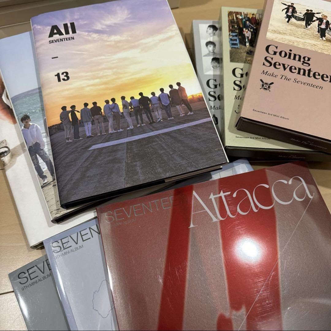 seventeen セブチ アルバム cd まとめ売り セット - メルカリ