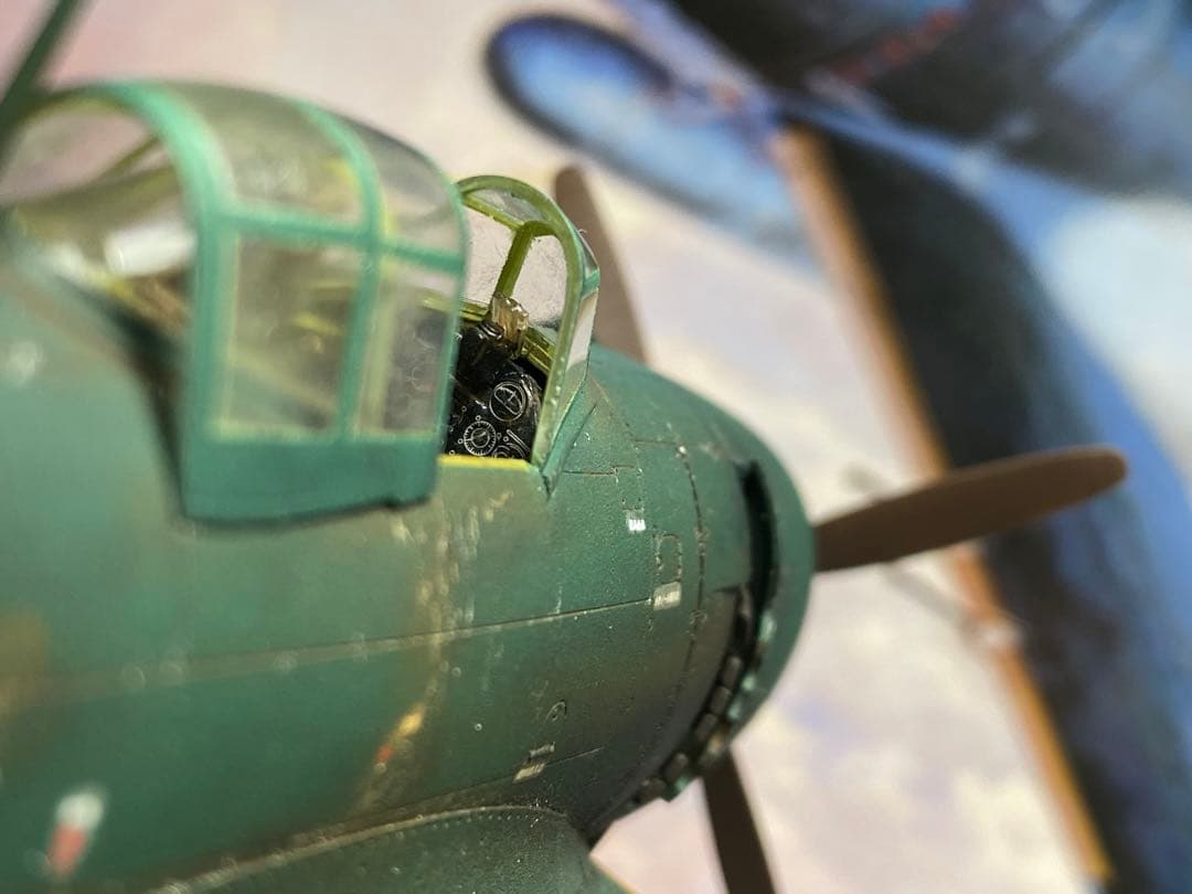 完成品 局地戦闘機　紫電改　前期型　第343海軍航空隊　菅野大尉機